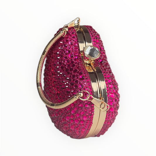 Borsa a Cuore con Strass