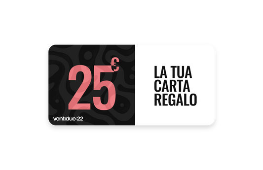 Carta Regalo - Regala la libertà di scegliere | Ventidue22