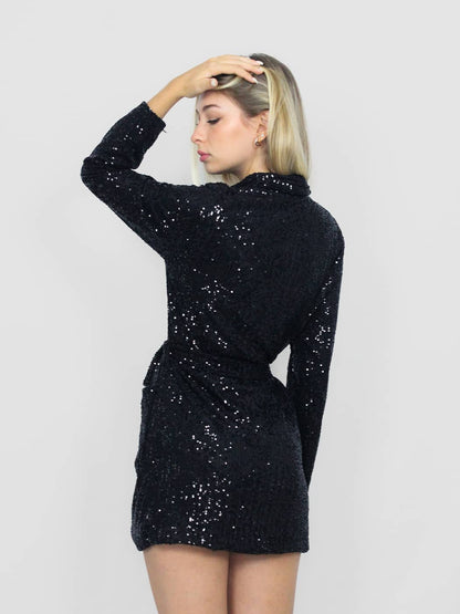 Blazer con Paillettes