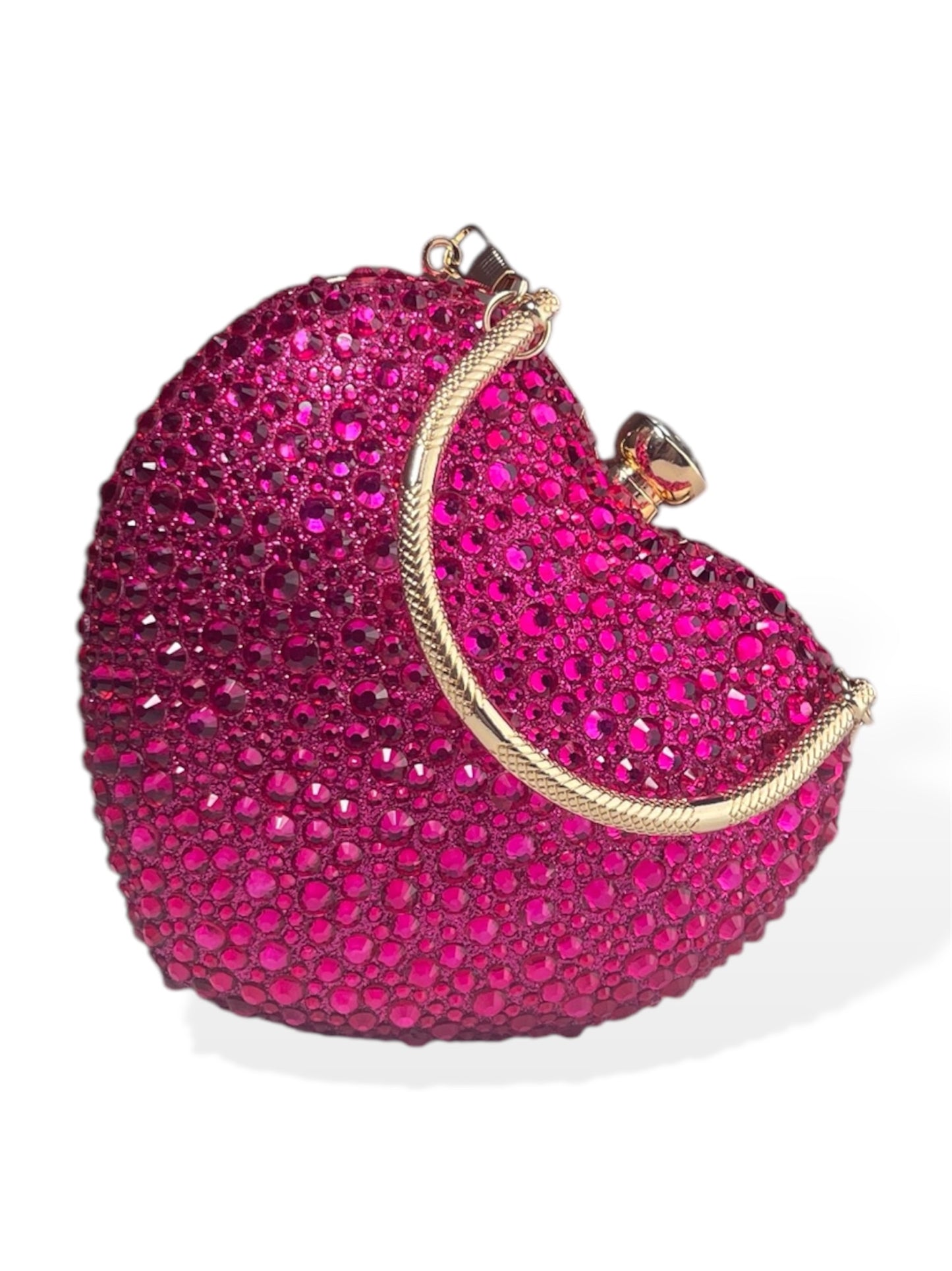 Borsa a Cuore con Strass