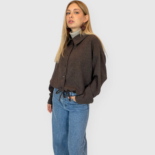 Camicia con coulisse in vita