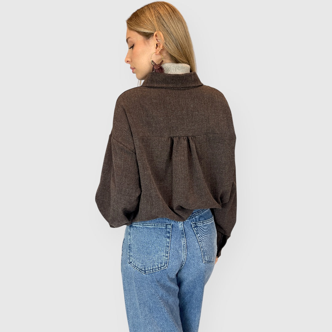 Camicia con coulisse in vita