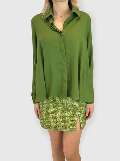 Camicia verde classica by Lumina