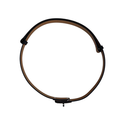 Cintura elegante effetto pelle con chiusura gioiello