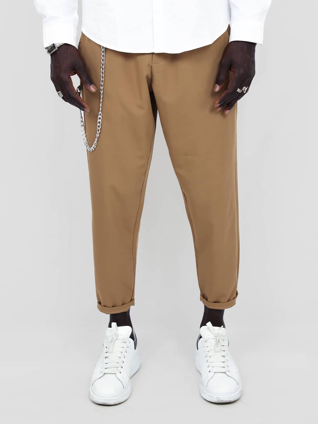 Pantalone morbido uomo con coulisse